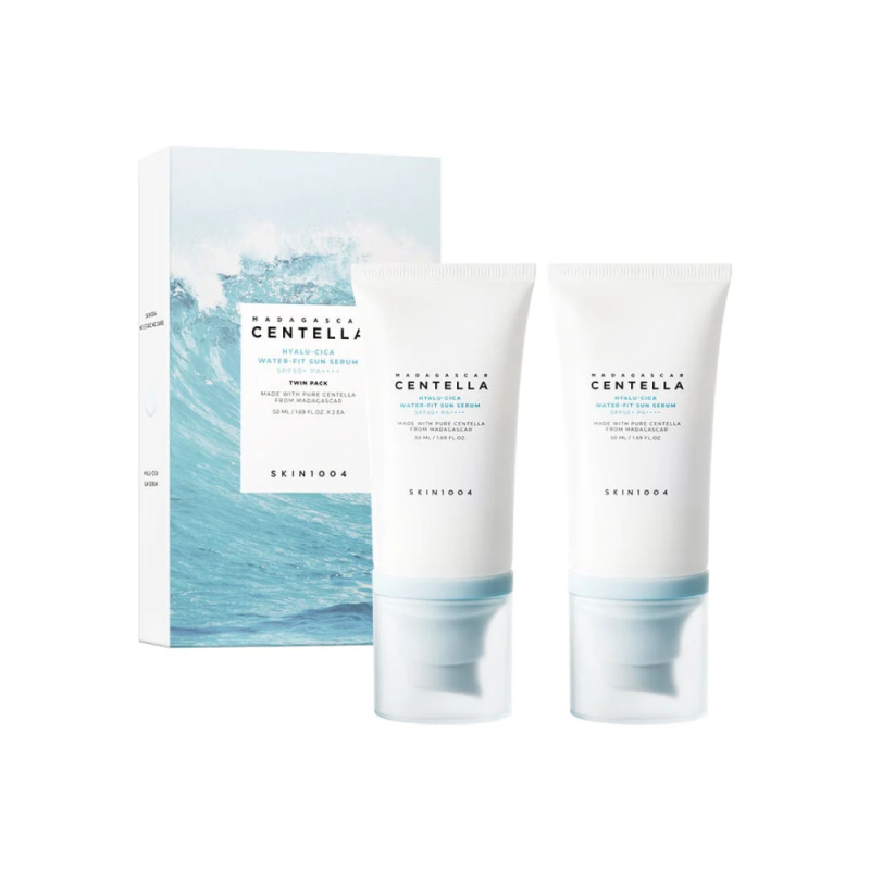 Madagascar Centella Hyalu-Cica WATER-FIT Sun Serum Veido serumas su apsauga nuo saulės SPF30, 50ml