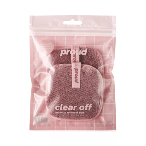 Clear Off Makeup Remover Pads Makiažo valymo servetėlės, 2vnt