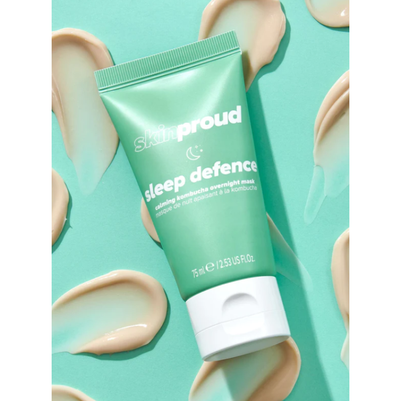 Sleep Defence Calming Kombucha Overnight Mask Raminamoji naktinė veido kaukė, 75ml