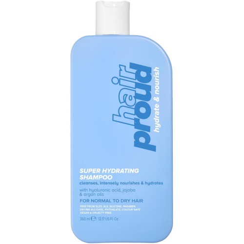 Hair Proud Super Hydrating Shampoo Intensyviai drėkinantis šampūnas, 360ml