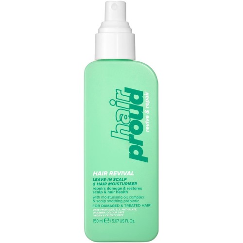 Hair Proud Hair Revival Rinseless Leave-On Hair Moisturizer Nenuplaunamas purškiamas plaukų kondicionierius, 150ml
