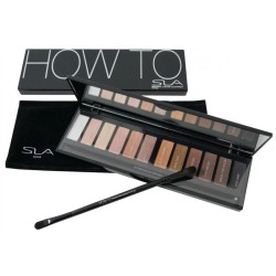 Eyshadow Pallette How To Akių šešėlių paletė, 1vnt 