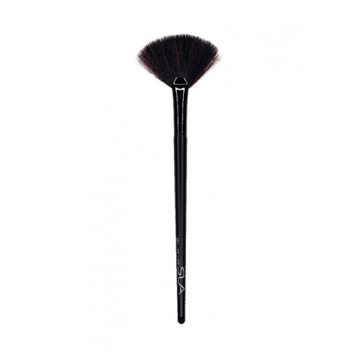 MUA Highlighter Brush Šepetėlis - vėduoklė, 1vnt