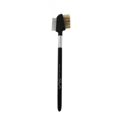 MUA Eyebrow & Eyelash Brush Dvipusis makiažo šepetėlis antakiams ir blakstienoms, 1vnt 
