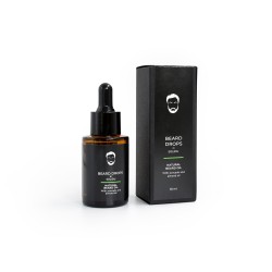 BEARD DROPS. Natural Beard Oil Barzdos aliejus, 30ml 