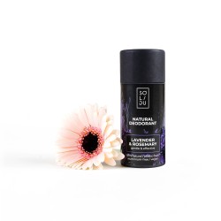 Natural Deodorant Natūralus dezodorantas su levanda ir rozmarinu, 55g 
