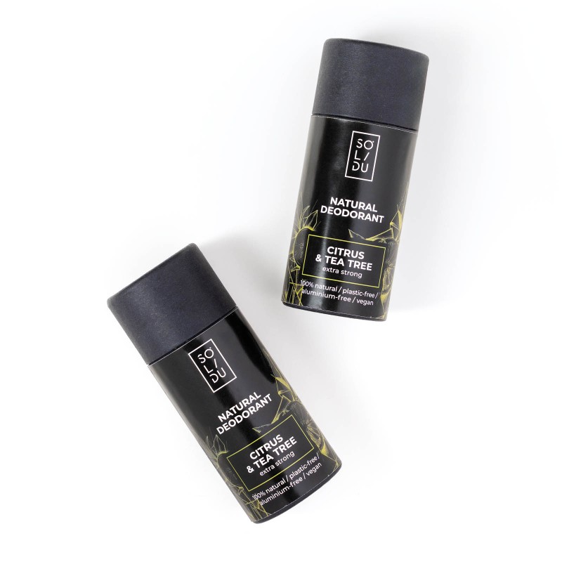 Natural Deodorant Natūralus dezodorantas su citrusu ir arbatmedžiu ,55g