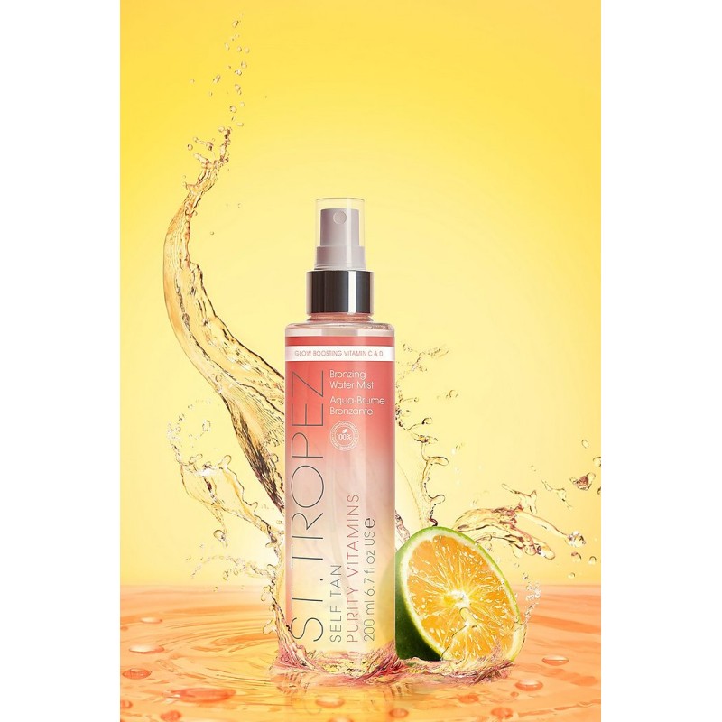 Purity Vitamins Self Tan Bronzing Water Mist Savaiminio įdegio vitamininė dulksna, 200ml