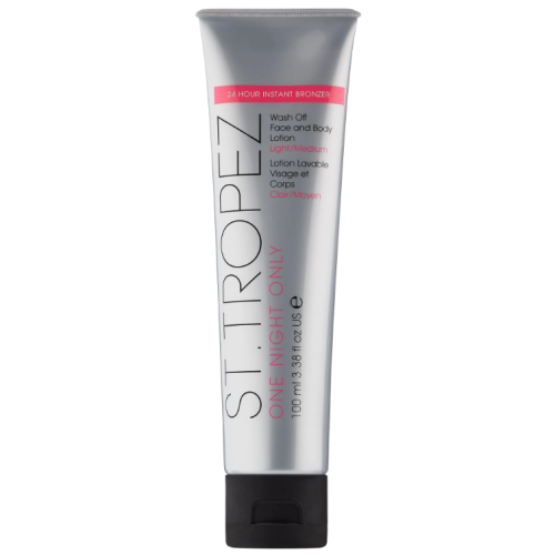 Instant Tan Wash Off Face And Body Lotion Nuplaunamas įdegio losjonas veidui ir kūnui, 100ml