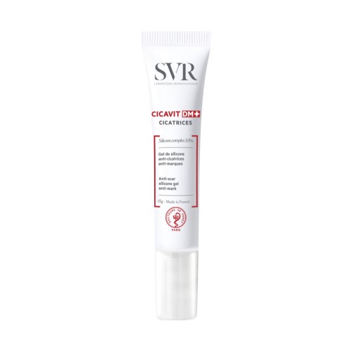 CICAVIT+ Anti-Scar Silicone Gel Atkuriamasis veido ir kūno gelis, 15g