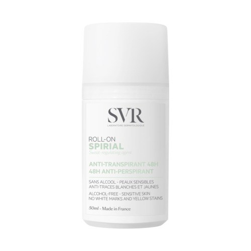 Spirial Roll-On 48h Anti-Perspirant Rutulinis antiperspirantas nuo vidutinio arba intensyvaus prakaitavimo, 50ml