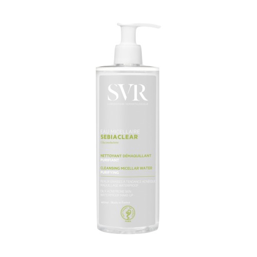 Sebiaclear Cleansing Micellar Water Micelinis vanduo riebiai, probleminei odai, 400ml