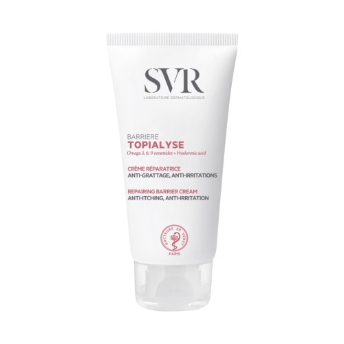 Topialyse Anti-Irritation Hand Cream Barjerinis rankų ir kūno kremas nuo niežulio, sudirgimų, 50ml