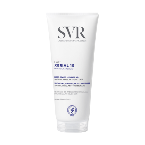 Xerial 10 Lait Drėkinamasis kūno kremas su grynuoju šlapalu, 200ml