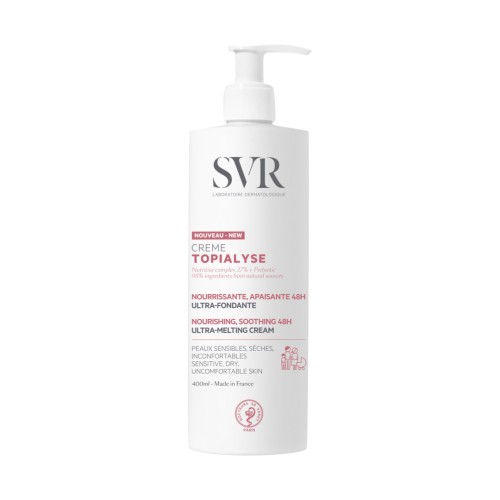 Topialyse Ultra-Melting Cream Kūno kremas-emolientas itin sausai odai, 400ml