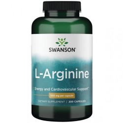 L-Argininas 500mg Maisto papildas, N200 