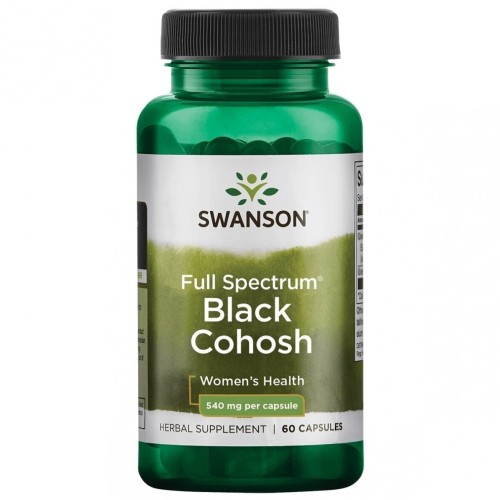 Black Cohosh 540mg Maisto papildas, N60