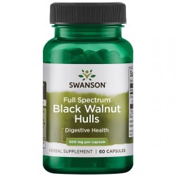 Black Walnut (Juodasis riešutmedis) 500mg Maisto papildas, N60 