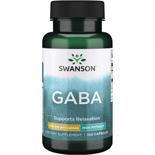 GABA 500mg Maisto papildas, N100