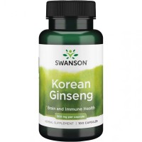 Ženšenis (Ginseng) 500mg Maisto papildas, N100 
