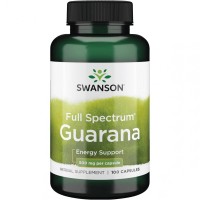 Guarana 500mg Maisto papildas, N100 