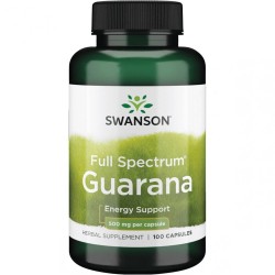 Guarana 500mg Maisto papildas, N100 