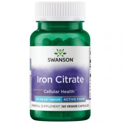 Geležis 25mg Maisto papildas, N60 