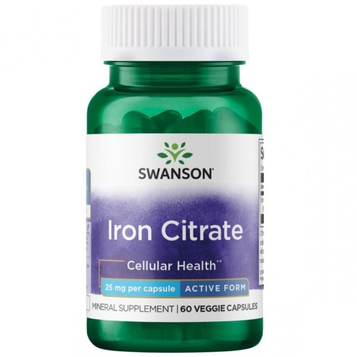 Geležis 25mg Maisto papildas, N60