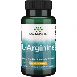 L-Argininas 500mg Maisto papildas, N100 