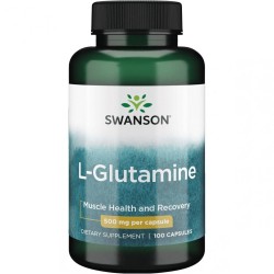 L-Glutaminas 500mg Maisto papildas, N100 