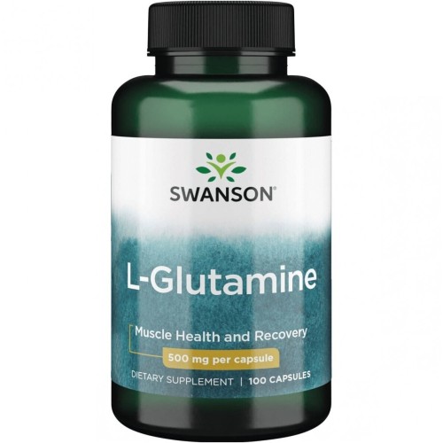 L-Glutaminas 500mg Maisto papildas, N100