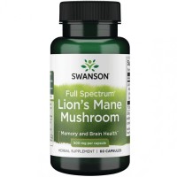 Lion's Mane Mushroom 500mg Maisto papildas, N60 