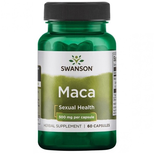 MACA 500mg Maisto papildas, N60