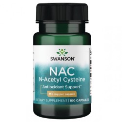 NAC N-Acetyl Cysteine 150mg Maisto papildas, N100 