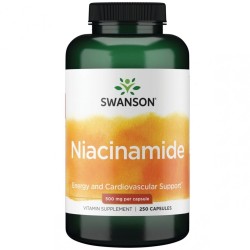 Vitaminas B3 (Niacinas) 500mg Maisto papildas, N250 