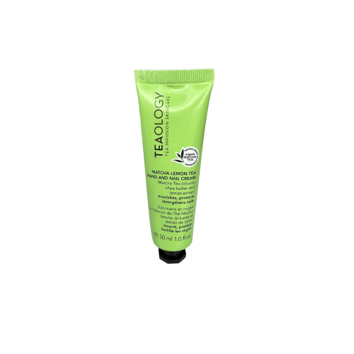 Matcha Lemon Tea Hand And Nail Cream Rankų ir nagų kremas, 30ml