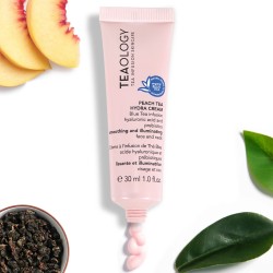 Peach Tea Hydra Cream Drėkinamasis veido kremas su mėlynosios arbatos tinktūra, hialurono rūgštimi ir prebiotikais, 30ml 