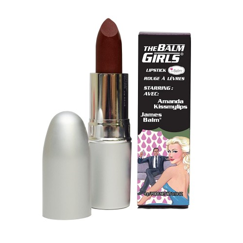 Girls Amanda Kissmylip Sheer Maroon Berry Lūpų dažai, 4g
