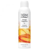 Orange Happiness Foaming Shower Gel Dušo putos, 200ml 