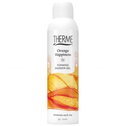 Orange Happiness Foaming Shower Gel Dušo putos, 200ml 