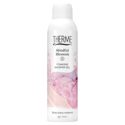 Mindful Blossom Foaming Shower Gel Dušo putos, 200 ml 
