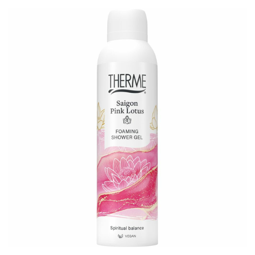 Saigon Pink Lotus Foaming Shower Gel Dušo putos, 200 ml 