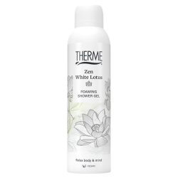 Zen White Lotus Foaming Shower Gel Dušo putos, 200 ml  