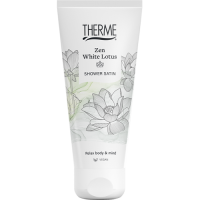 Zen White Lotus Shower Satin Kūno prausiklis, 200 ml  