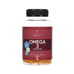 Multivitaminai su Omega-3, citrinų skonio, 60 vnt. 