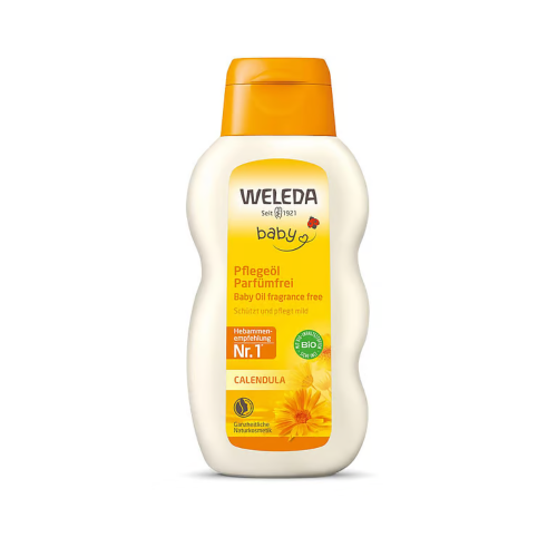 Calendula Body Oil Vaikiškas kūno aliejus su medetkomis (bekvapis), 200ml