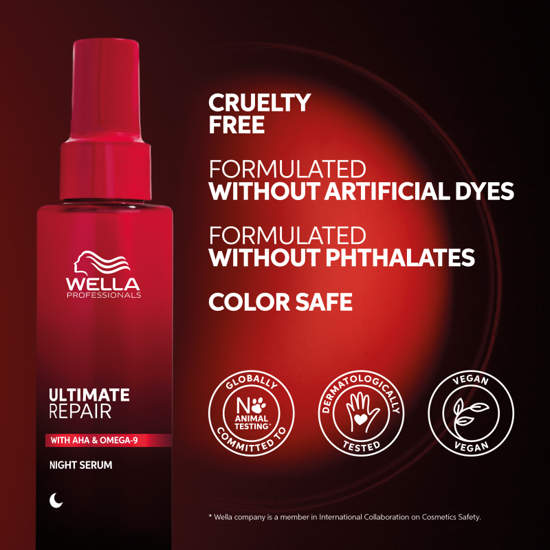 Ultimate Repair Night Hair Serum Step 5 Naktinis plaukų serumas, 30ml
