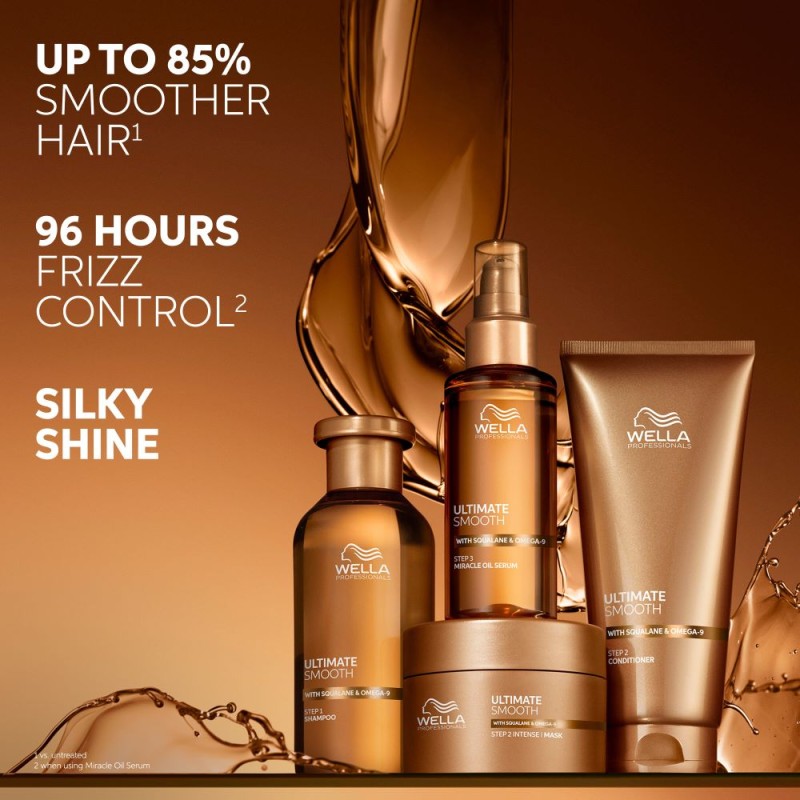 Ultimate Smooth Conditioner Maitinamasis kondicionierius su skvalenu ir omega-9, 200ml