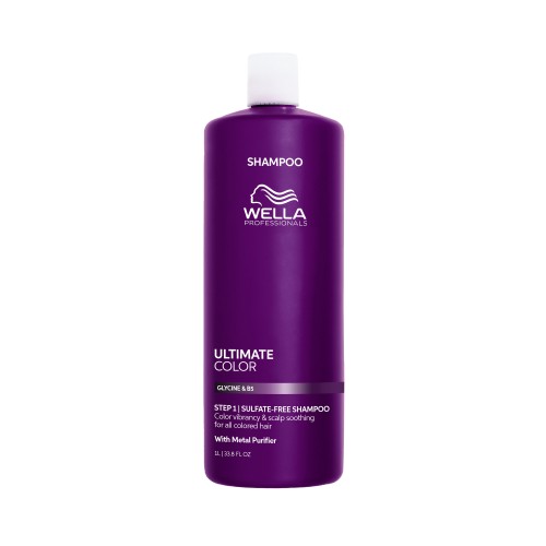 Ultimate Color Shampoo Dažytų plaukų šampūnas be sulfatų. 1000ml