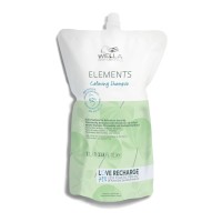 ELEMENTS Calming Shampoo Refill Raminamojo šampūno sausai galvos odai papildymas, 1000ml 
